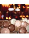Guirlande Lumineuse 10 Boules - Plusieurs Variations Disponibles