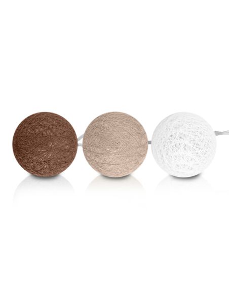 Guirlande Lumineuse 10 Boules - Plusieurs Variations Disponibles