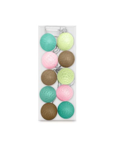 Guirlande Lumineuse 10 Boules - Plusieurs Variations Disponibles