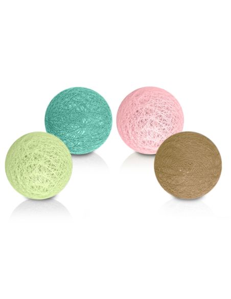 Guirlande Lumineuse 10 Boules - Plusieurs Variations Disponibles