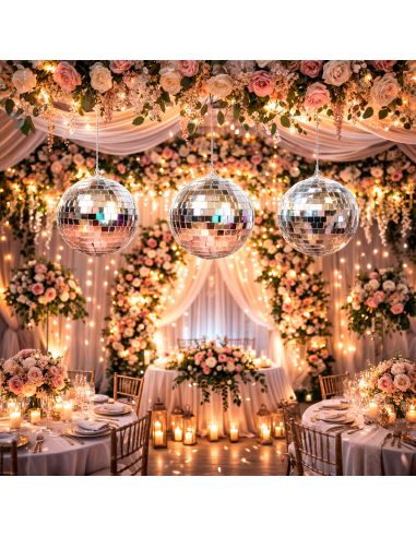 Boule à facettes - Diamètre 15 cm