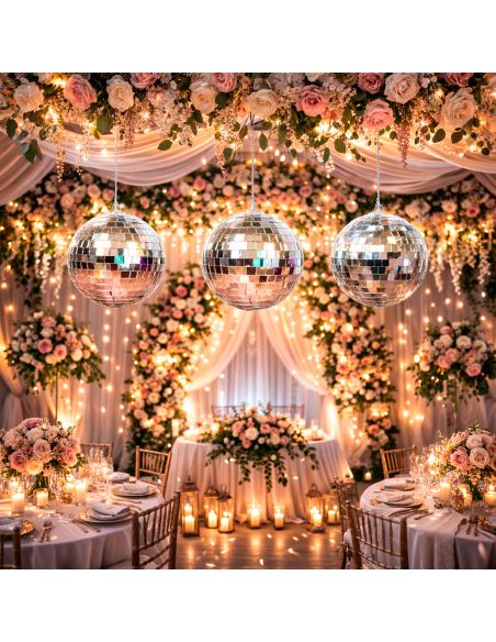 Boule à facettes - Diamètre 15 cm