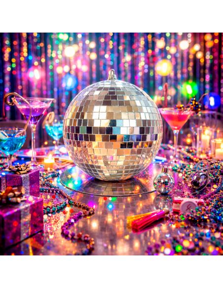 Boule à facettes - Diamètre 15 cm