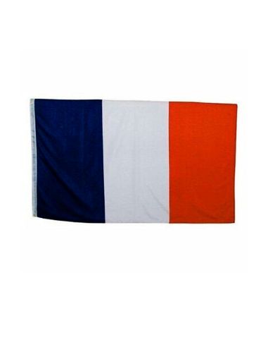 Drapeau Officiel France 150 x 90 cm - Pavillon Supporters Tricolore avec Œillets de Fixation