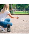 Étui de Pétanque Pointeur Expert – Sacoche 3 Boules en Simili Cuir Noir et Gris Haute Résistance
