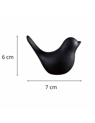Plateau Vide-Poche en Bambou Gravé "Maman d'Amour" avec Figurine Oiseau Design