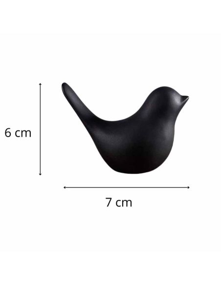 Plateau Vide-Poche en Bambou Gravé "Maman d'Amour" avec Figurine Oiseau Design