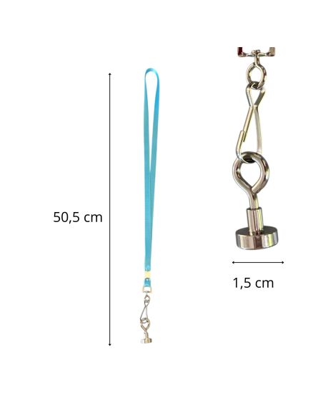 Ramasse Boule de Pétanque Aimanté - 5 Couleurs de Ruban Disponibles