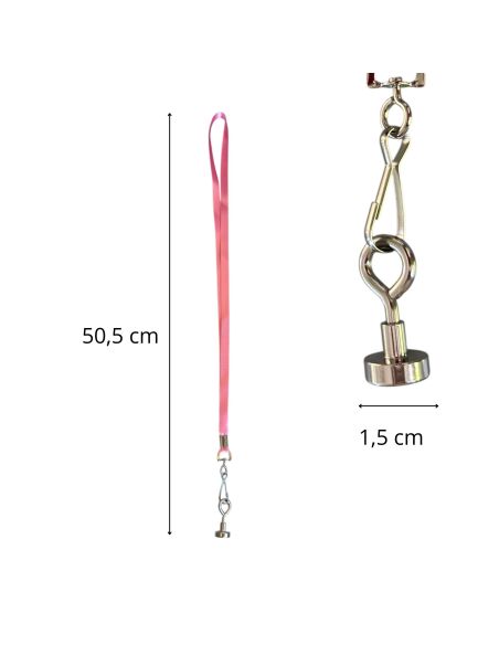 Ramasse Boule de Pétanque Aimanté - 5 Couleurs de Ruban Disponibles