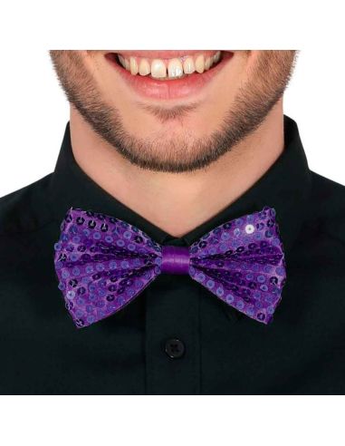 Noeud Papillon Brillant Tenue Disco