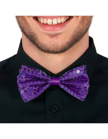 Noeud Papillon Brillant Tenue Disco