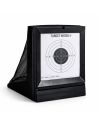 Cible Airsoft avec Filet de Récupération de Billes – Porte-Cible 18,5 x 25 cm pour Entraînement de Tir