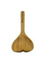 Cuillère en Bambou Cœur "Meilleure Cuisinière" - Ustensile de Cuisine Éco-responsable et Cadeau Personnalisé