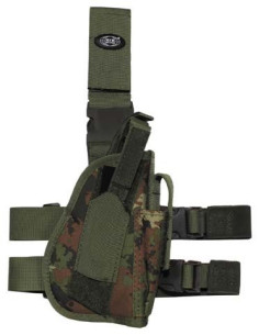 Holster de cuisse droitier Camo vegetato MFH