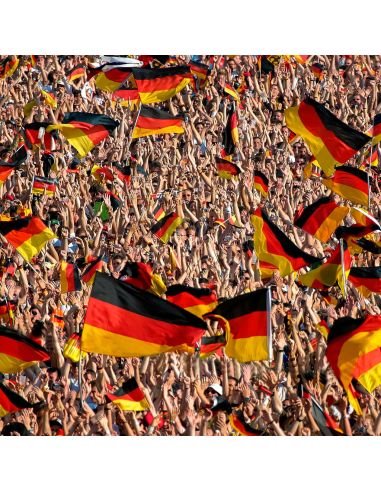 Drapeau National Haute Résistance 150x90cm avec Œillets – Qualité Premium pour Décoration Intérieure & Extérieure