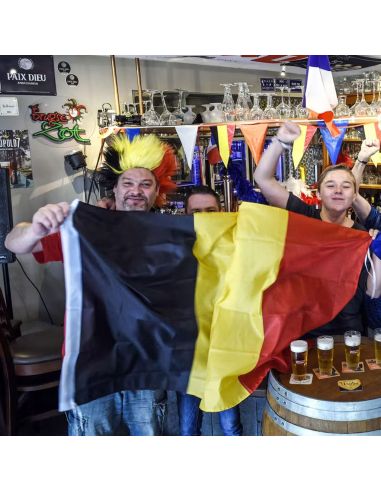 Drapeau National Haute Résistance 150x90cm avec Œillets – Qualité Premium pour Décoration Intérieure & Extérieure