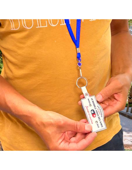 Porte Clés et Tour de Cou - Compteur de Points Pétanque