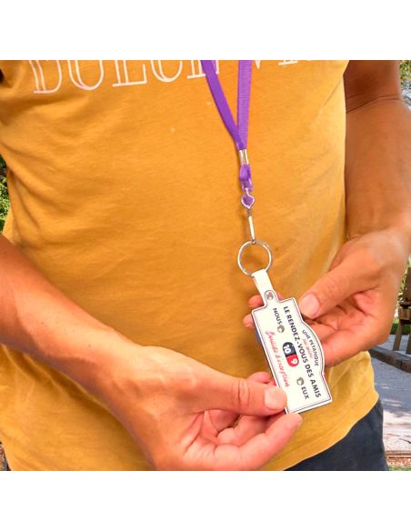 Porte Clés et Tour de Cou - Compteur de Points Pétanque