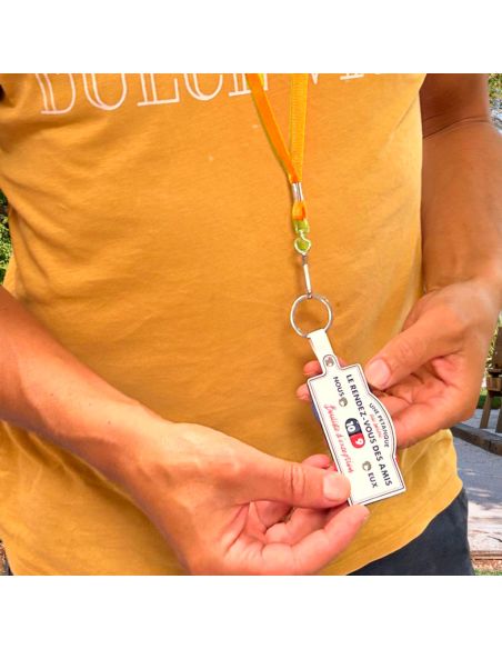 Porte Clés et Tour de Cou - Compteur de Points Pétanque