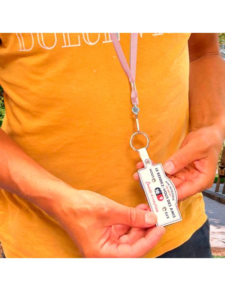 Porte Clés et Tour de Cou - Compteur de Points Pétanque