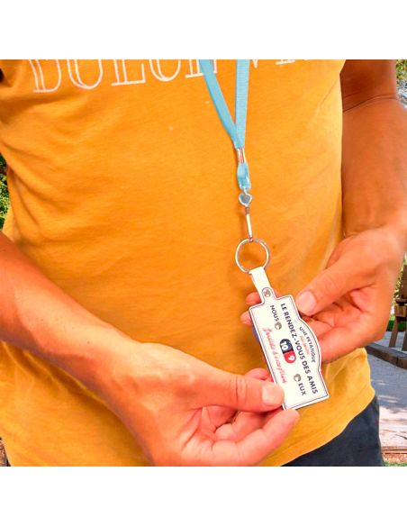 Porte Clés et Tour de Cou - Compteur de Points Pétanque
