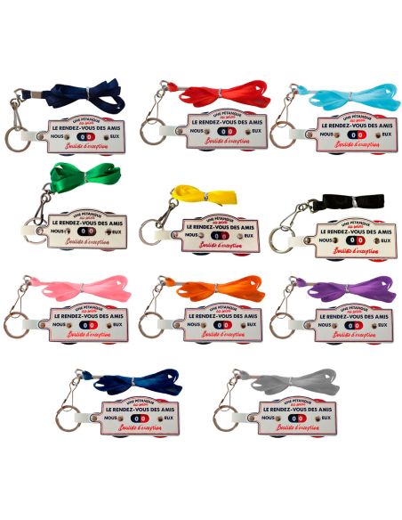Porte Clés et Tour de Cou - Compteur de Points Pétanque