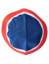 Chapeau Bob France Bleu Blanc Rouge – Chapeau de Supporter Tricolore en Polyester avec Inscription Allez La France