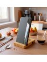 Cadeau Maître et Maîtresse Fin d'Année – Support Téléphone en Bambou Gravé "Merci pour cette belle année"
