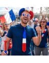 Cravate Bleu, Blanc, Rouge - Taille Unique