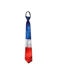 Cravate Bleu, Blanc, Rouge - Taille Unique