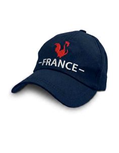 Casquette Bleu Marine Brodée "FRANCE" - Taille Réglable