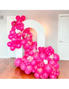 Sachet de 20 Ballons de décoration universels Rose - 30 cm 2