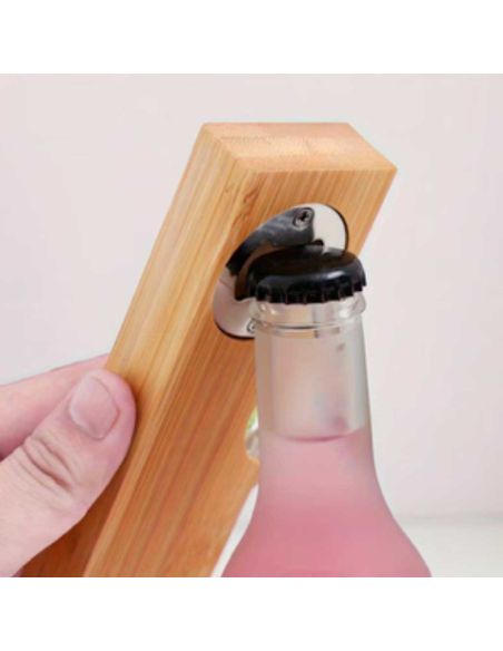 Décapsuleur niveau à bulle multifonction personnalisé 'Papy Je t'aime'