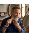 Kit brosse et peigne à barbe personnalisé pour Papy