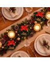 Lot de 6 Mini Couronnes de Noël – Ø 7 cm