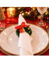 Lot de 6 Mini Couronnes de Noël – Ø 7 cm