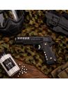 Réplique airsoft Plan Beta Pistolet Heavy Metal Hi-Capa Noir Spring The Equalizers
