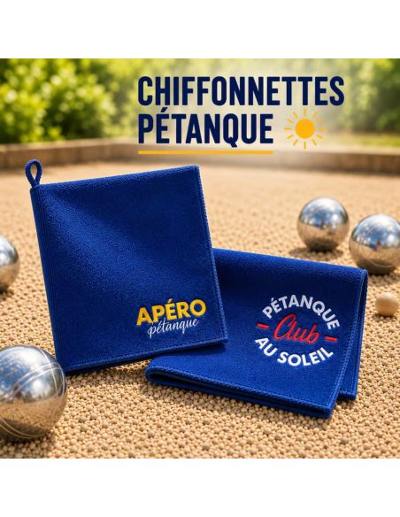 Duo Chiffonnettes pour Parties de Boules