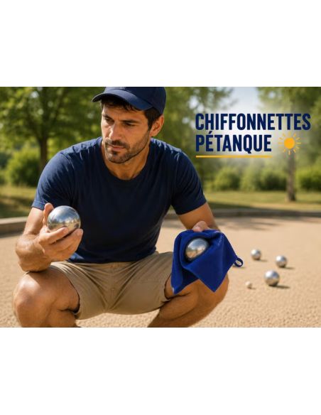 Duo Chiffonnettes pour Parties de Boules