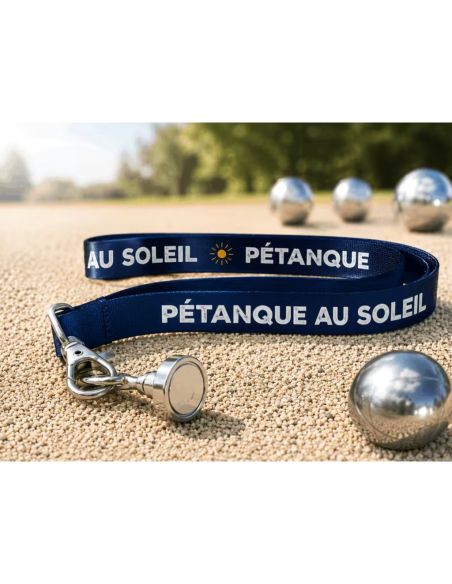 Ramasse Boule de Pétanque Aimanté " Pétanque au Soleil "