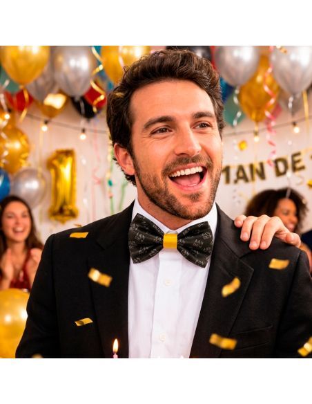 Nœud Papillon Anniversaire – “1 An de Plus”