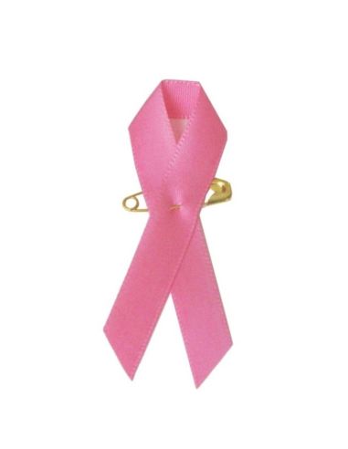Ruban Rose Broche