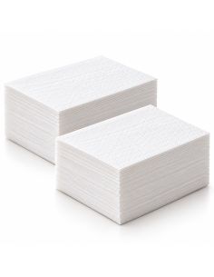 2 Packs de 100 Serviettes En Papier Pour Distributeur de serviettes - Dimensions : 12 x 8 cm
