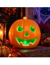 Décoration Halloween Citrouille Lumineuse - Dimensions : 23 x 22 cm