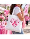 Sac shopping Octobre Rose - Tote bag solidaire