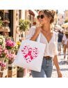 Sac shopping Octobre Rose - Tote bag solidaire