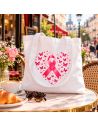 Sac shopping Octobre Rose - Tote bag solidaire