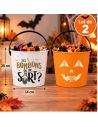 Seau à Bonbons Halloween 2 Modèles