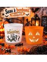 Seaux à bonbons Halloween - Lot de 2 paniers collector