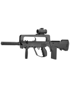 Réplique airsoft M46P Double Eagle Style Famas Noir spring 0.8 joule